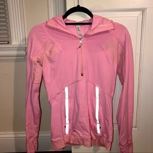 Pink Lululemon quarter zip